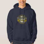 Oma's Taxi-Zeichen Hoodie (Vorderseite)
