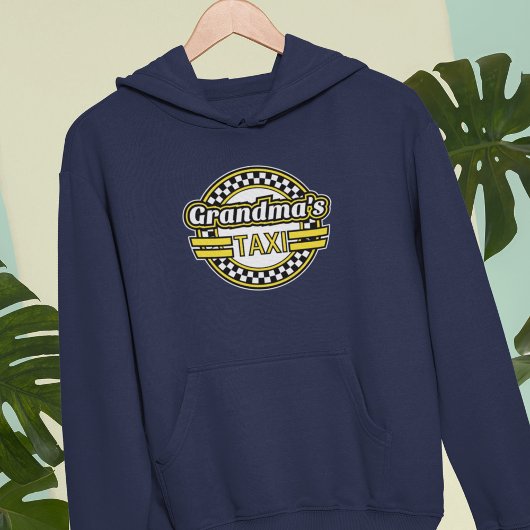 Oma's Taxi-Zeichen Hoodie