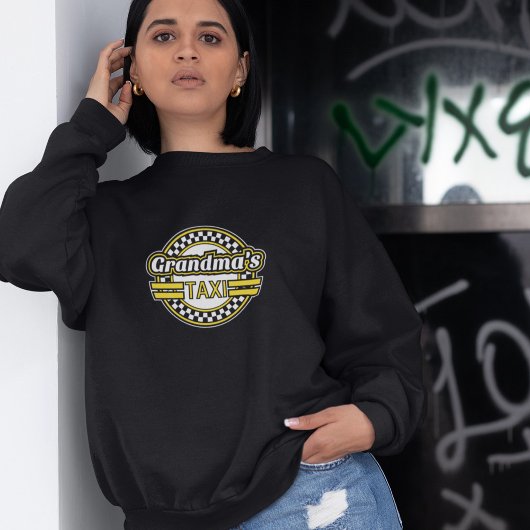 Oma's Taxi-Zeichen Sweatshirt