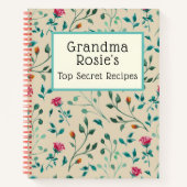 Oma's Top Secret Recipes Journal Notizblock (Vorderseite)