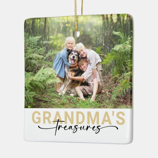 Oma's Treasures Foto Keepake Keramikornament (Links)