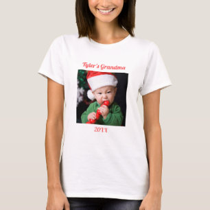 Omas Weihnachtsfoto T-Shirt
