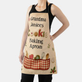 Omas Weihnachtsplätzchen-Backschürze | Festlich Schürze (InSitu)