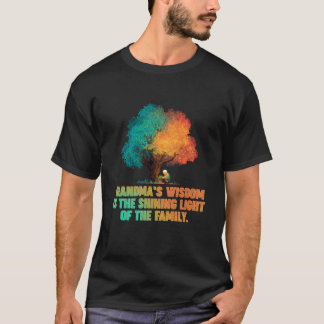 Omas Weisheit ist das strahlende Licht der Familie T-Shirt