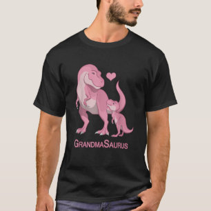 OmaSaurus Grammy Baby Girl T Rex Dinosaurs T-Shirt