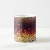 Ombre Autumn Leaf Colors Kaffeetasse (Mittel)