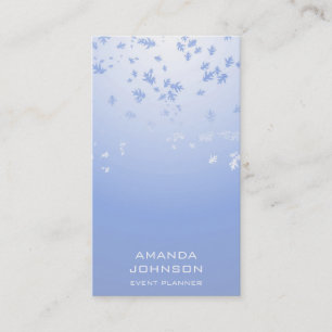 Ombre Beauty Event Panner Blue Pastel Visitenkarte