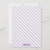 Ombre blockiert Abschluss-Party Einladung (Rückseite)