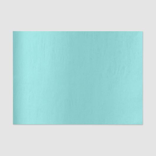 Ombre Blue Pastel Sky Tiffany Aqua Minimal Seidenpapier (Vorderseite)