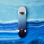 Ombre Blue Skateboard<br><div class="desc">Calming Ombré Ozeane Blues</div>