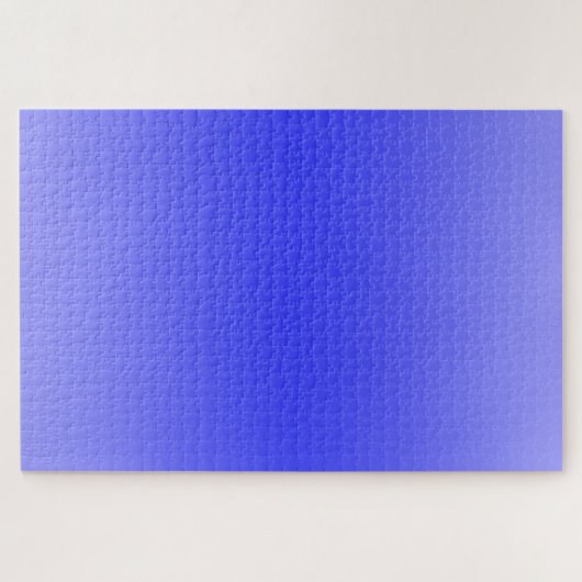Ombre Blue und Lilac Schwieriges Gradient Puzzle (Horizontal)