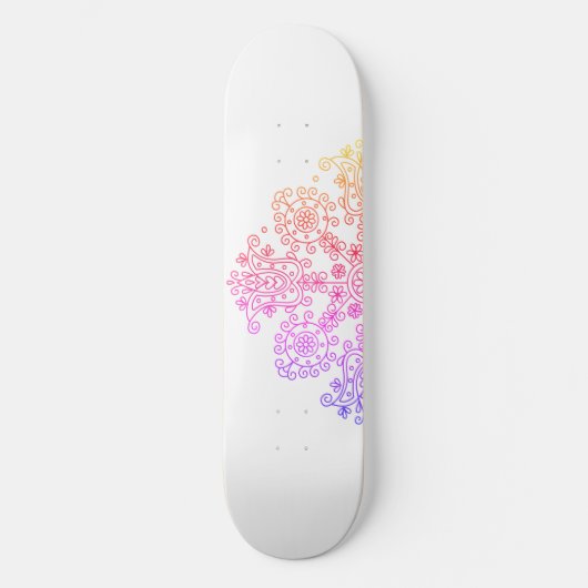 Ombre-Blume Skateboard (Vorderseite)