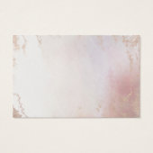 Ombre Blush Pink Mattierte Geschenkkartei Beipackk (Rückseite)