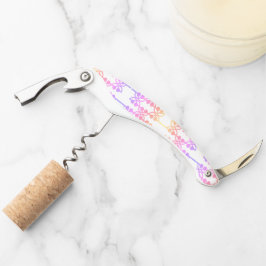 Ombre Bottle Opener with Corkscrew Kellnermesser