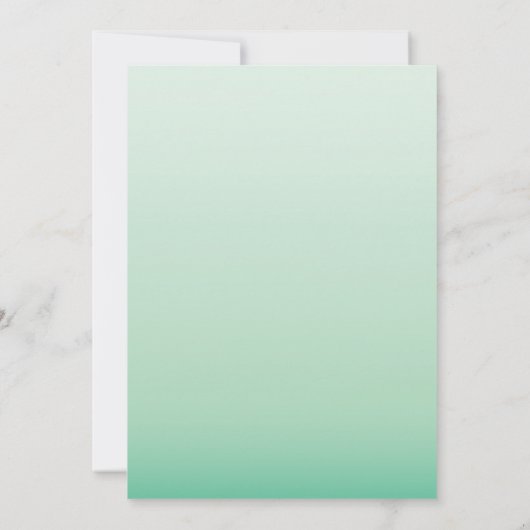 OMBRE| BRIDAL SHOWING INVITATION EINLADUNG (Rückseite)