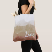 Ombre Brown und Tan Liebe Graceful Gradient Tasche (Von Nahem)