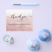 Ombre/Budget/ Dankeschön Karte. Flyer (Einzeln)