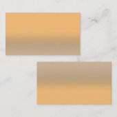 Ombre Business Card Visitenkarte (Vorne/Hinten)