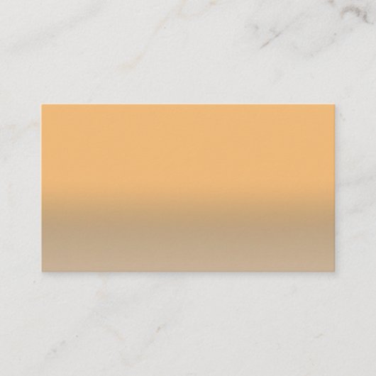 Ombre Business Card Visitenkarte (Vorderseite)