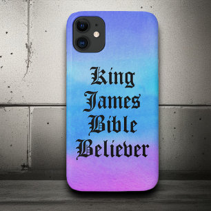 Ombre Christlich Faith King James Bible Glaube Case-Mate iPhone Hülle