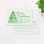 Ombré Christmas Tree, Letter For Santa (Schreibtisch)