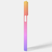 Ombre Colorful Girly Minimal Name Case-Mate iPhone Hülle (Rückseite / Rechts)
