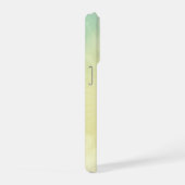 Ombre Cross Scripture Personalized iPhone Hülle (Rechte Seite)