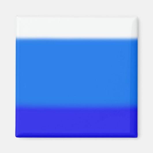 Ombre Dark Blues Magnet (Vorne)