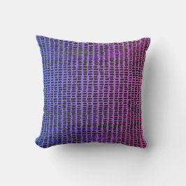Ombre & Doodles Lila Kissen