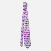 Ombre Elephants Design Neck Tie Krawatte (Rückseite)