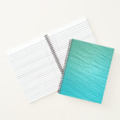 OMBRE-FARBIGE PAINT-SPLASHEN NOTIZBLOCK (Innenseite)