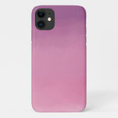 Ombré-Farbtöne lila Case-Mate iPhone Hülle (Rückseite)