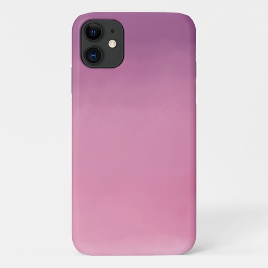 Ombré-Farbtöne lila Case-Mate iPhone Hülle (Rückseite)