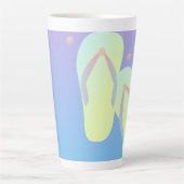 Ombre Flip Flop Sommer Milchtasse (Vorderseite)
