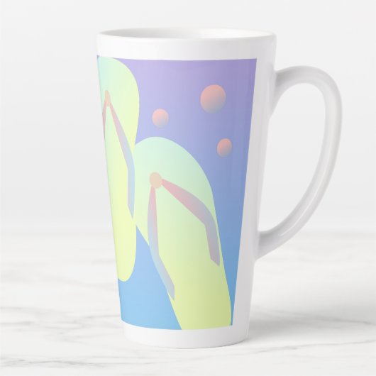 Ombre Flip Flop Sommer Milchtasse (Rechts)