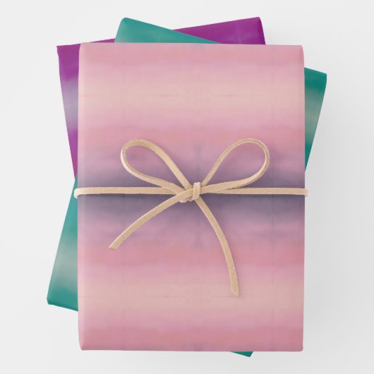 Ombre  geschenkpapier set (Beispiel)