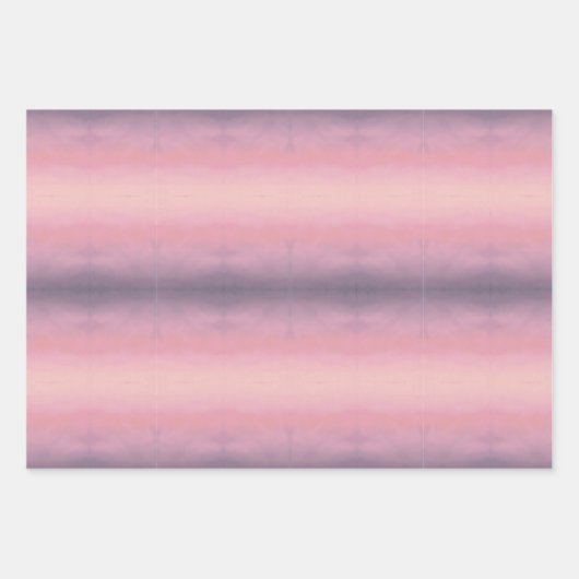 Ombre geschenkpapier set (Vorderseite)