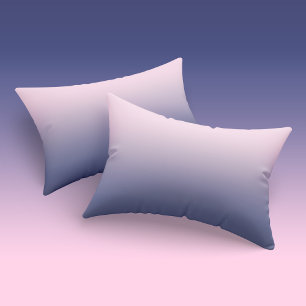 Ombre Girls Pastel Pink Lila Gradient Kissenbezug