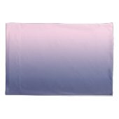 Ombre Girls Pastel Pink Lila Gradient Kissenbezug (Rückseite-Links)