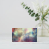 Ombre Glass Aquamarin war Marine Red Appointment Terminkarte (Stehend Vorderseite)