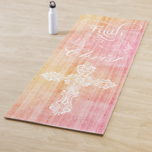 Ombre Glaube an Christus religiöse Übung Zubehö Yogamatte