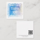 *~* Ombre Glitzer DANK IHNEN AP62 Flachbildschirm Mitteilungskarte (Vorne/Hinten)