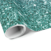 Ombre Glitzer funkelnd Geschenkpapier (Rolleneckpunkt)