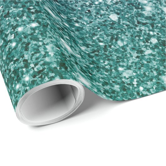 Ombre Glitzer funkelnd Geschenkpapier (Rolleneckpunkt)