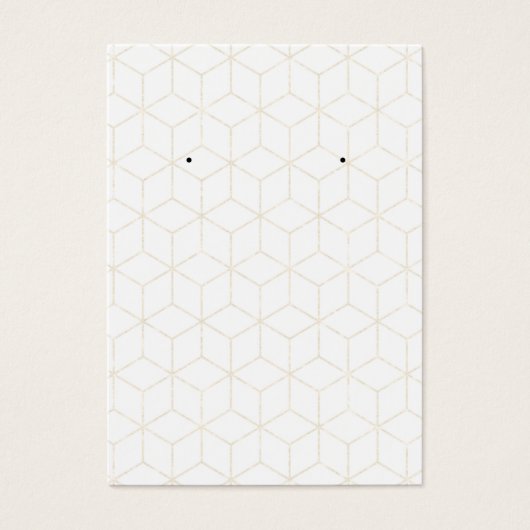 Ombre Glitzer Rainbow-Earring-Display-Cards (Vorderseite)