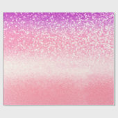 Ombre Glitzer-Verpackungs-Papier Geschenkpapier (Flach)