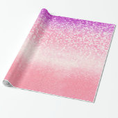 Ombre Glitzer-Verpackungs-Papier Geschenkpapier (Ungerollt)