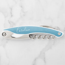 Ombre Gradient Dip Dye Blue Custom Brautparty