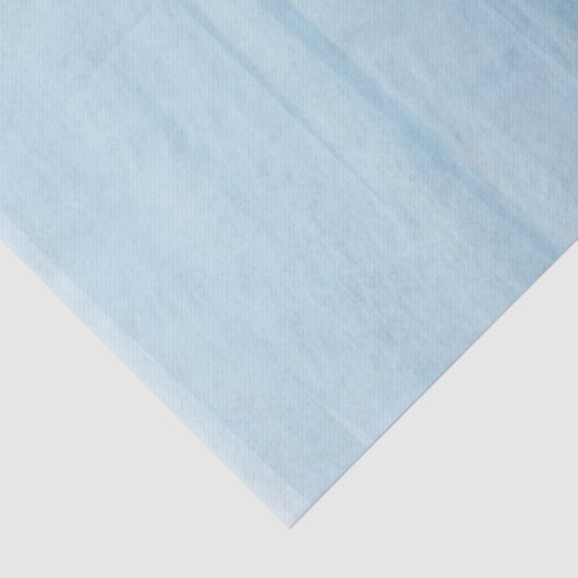 Ombre Gradient Dip Dye Ocean Blue Seidenpapier (Detail)