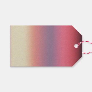 Ombre Gradient Pastel Watercolor Gift Tag Geschenkanhänger